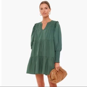 **XXS,XS,S Left** Jaguar Green Ceci Dress
POMANDER PLACE